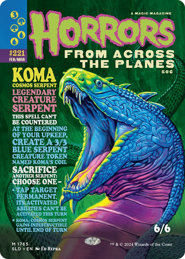 Koma, Cosmos Serpent [Secret Lair Drop Series] | Mega City Incorporated