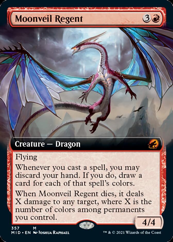 Moonveil Regent (Extended Art) [Innistrad: Midnight Hunt] | Mega City Incorporated