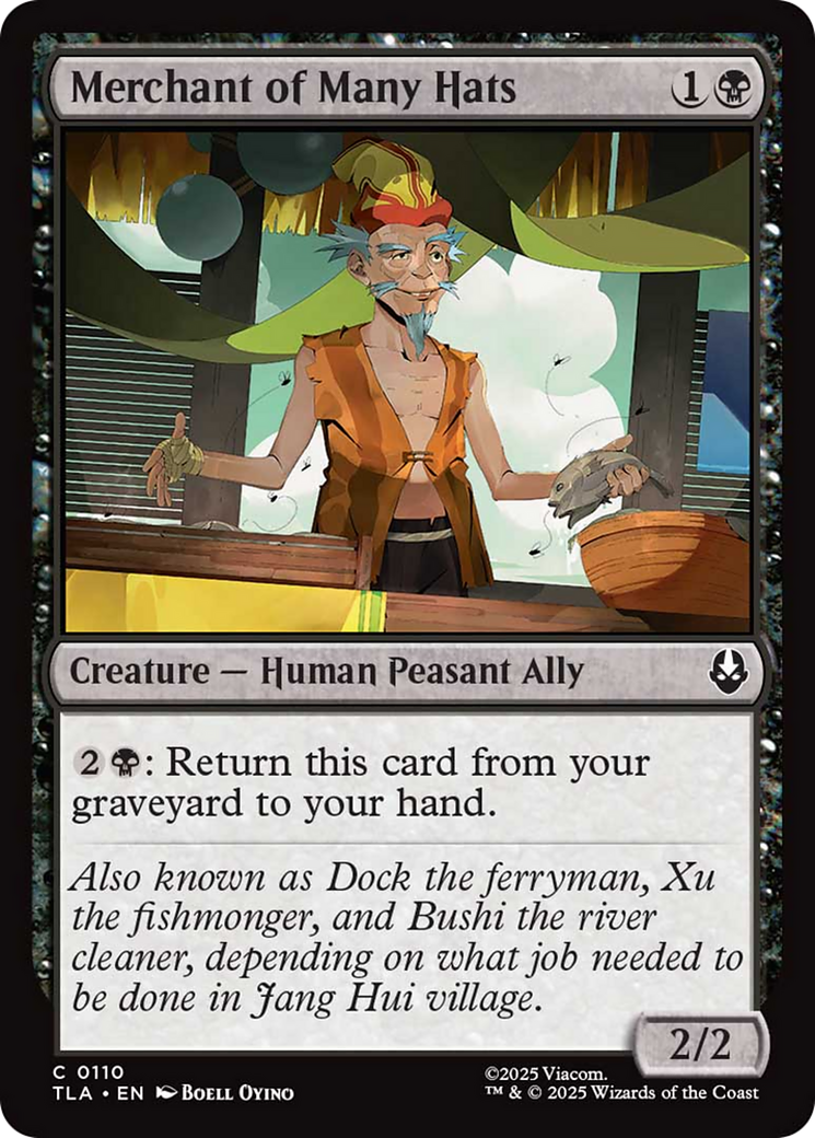 Merchant of Many Hats [Avatar: The Last Airbender] | Mega City Incorporated