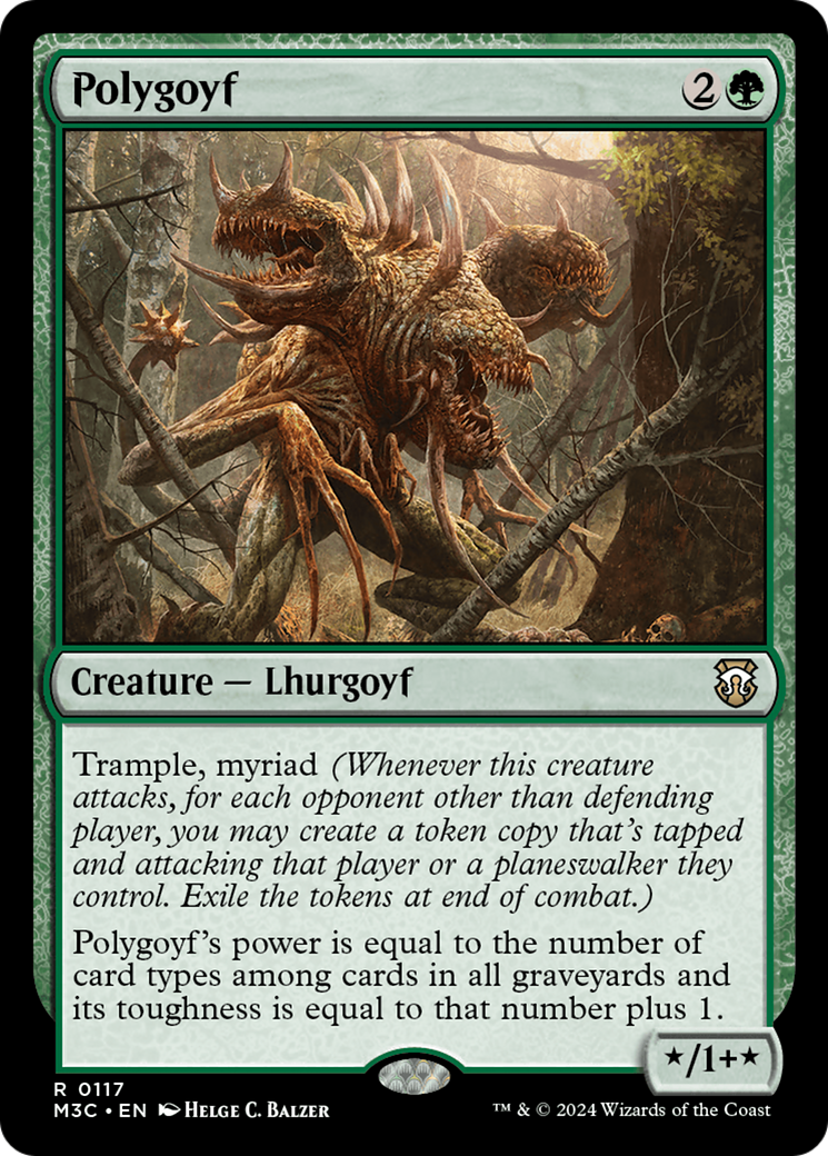 Polygoyf [Modern Horizons 3 Commander] | Mega City Incorporated