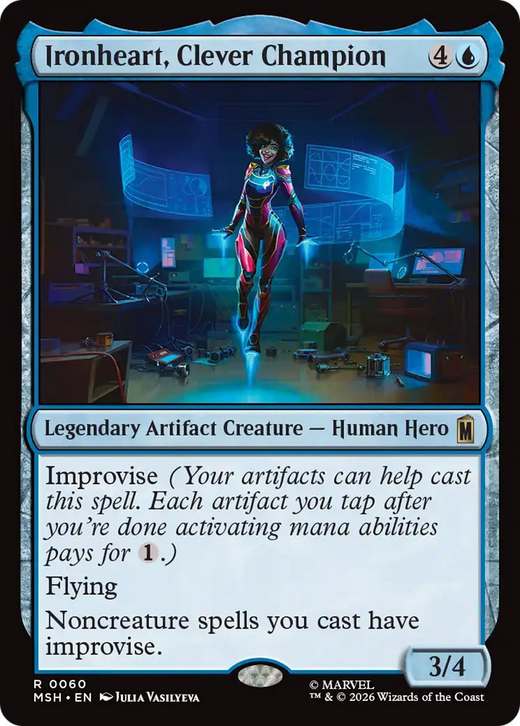 Ironheart, Clever Champion [Marvel Super Heroes] | Mega City Incorporated