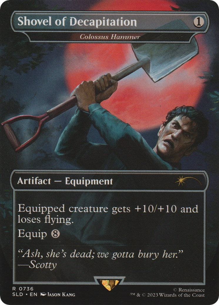 Shovel of Decapitation - Colossus Hammer [Secret Lair Drop Series] | Mega City Incorporated