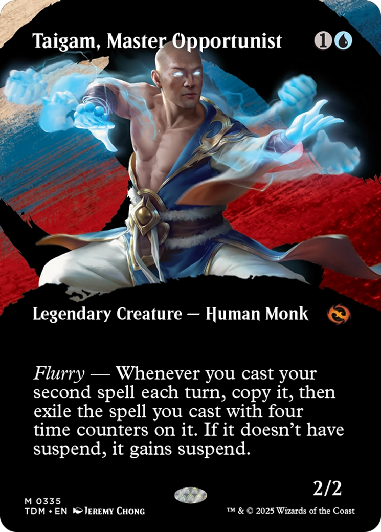Taigam, Master Opportunist (Borderless) [Tarkir: Dragonstorm] | Mega City Incorporated