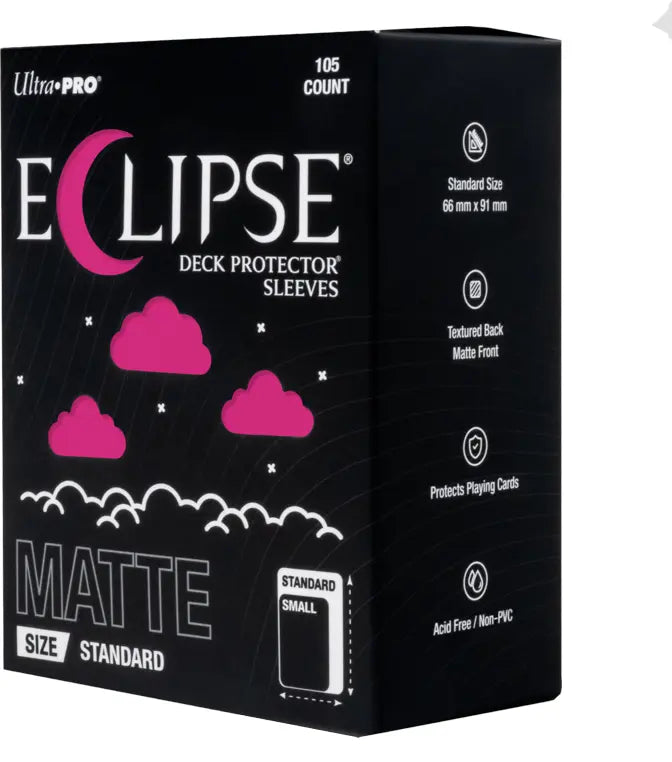 Ultra PRO Sleeves Enhanced Eclipse MATTE Hot Pink | Mega City Incorporated