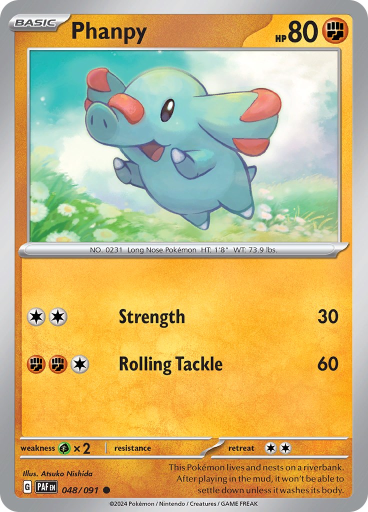 Phanpy (048/091) [Scarlet & Violet: Paldean Fates] | Mega City Incorporated