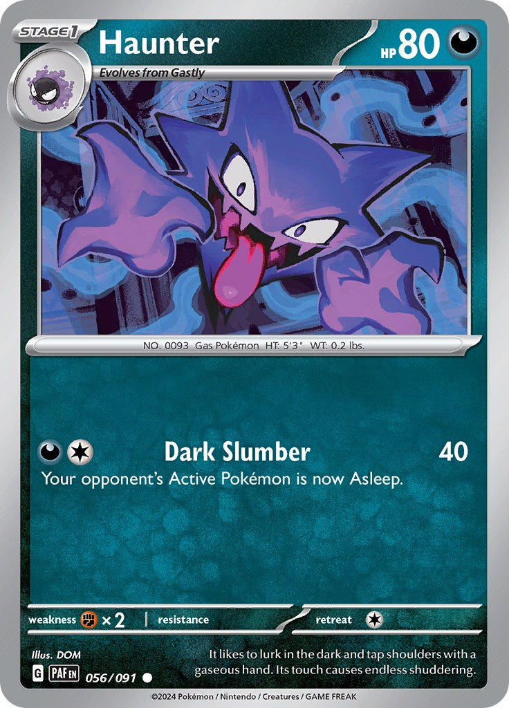 Haunter (056/091) [Scarlet & Violet: Paldean Fates] | Mega City Incorporated