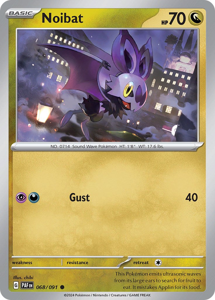 Noibat (068/091) [Scarlet & Violet: Paldean Fates] | Mega City Incorporated