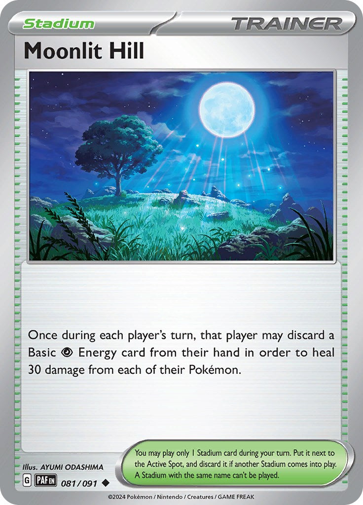 Moonlit Hill (081/091) [Scarlet & Violet: Paldean Fates] | Mega City Incorporated