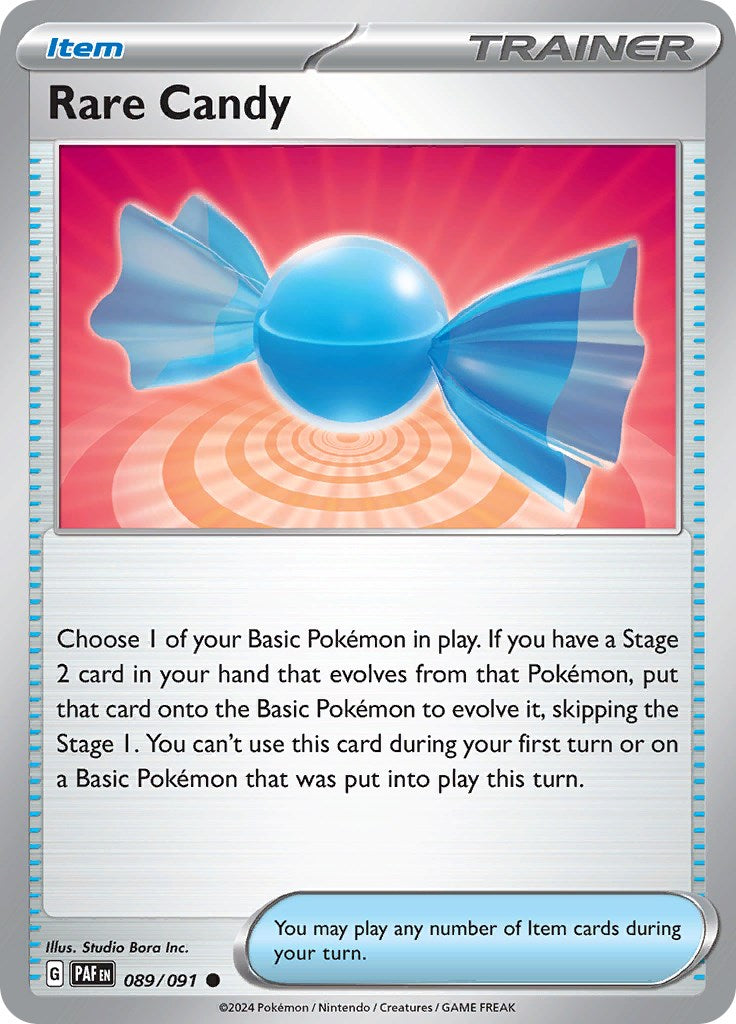 Rare Candy (089/091) [Scarlet & Violet: Paldean Fates] | Mega City Incorporated