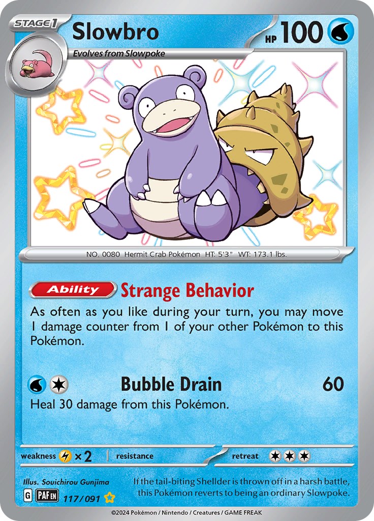 Slowbro (117/091) [Scarlet & Violet: Paldean Fates] | Mega City Incorporated