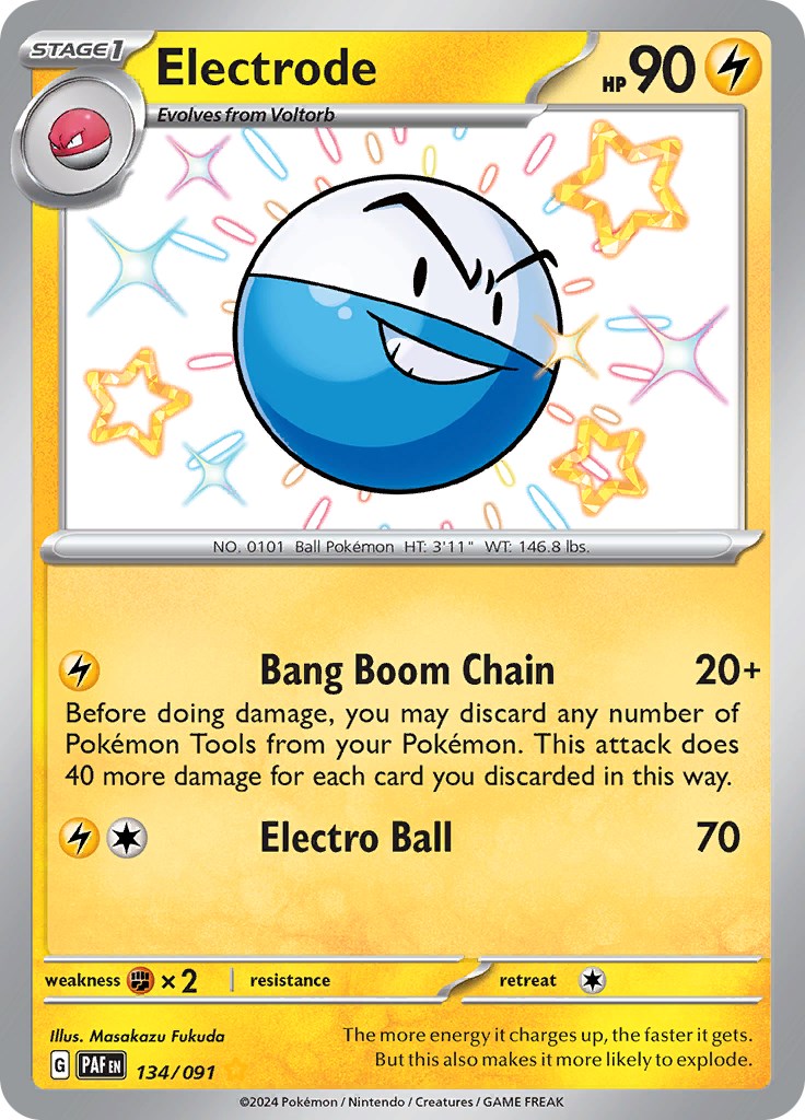 Electrode (134/091) [Scarlet & Violet: Paldean Fates] | Mega City Incorporated