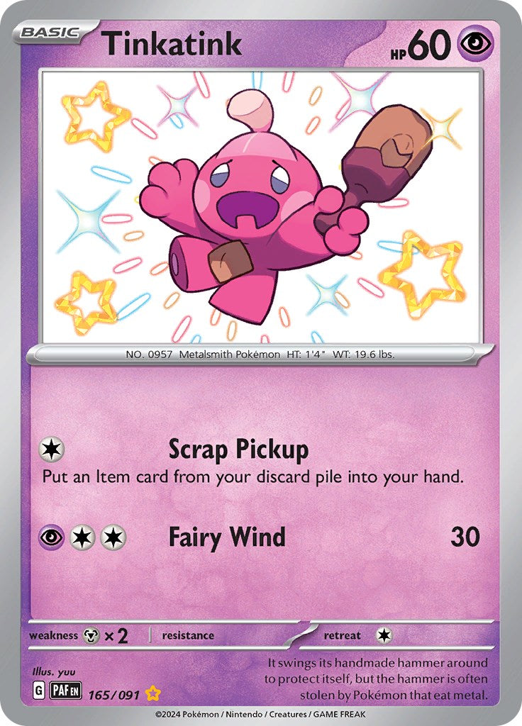 Tinkatink (165/091) [Scarlet & Violet: Paldean Fates] | Mega City Incorporated