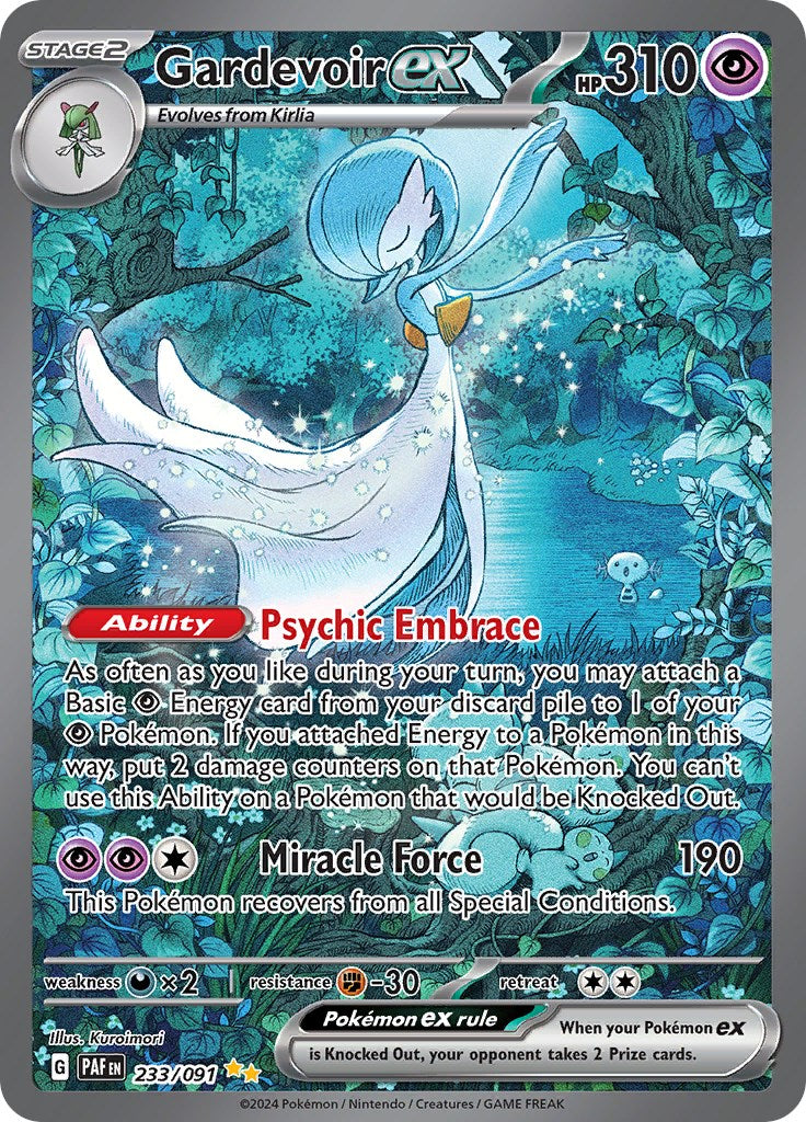 Gardevoir ex (233/091) [Scarlet & Violet: Paldean Fates] | Mega City Incorporated