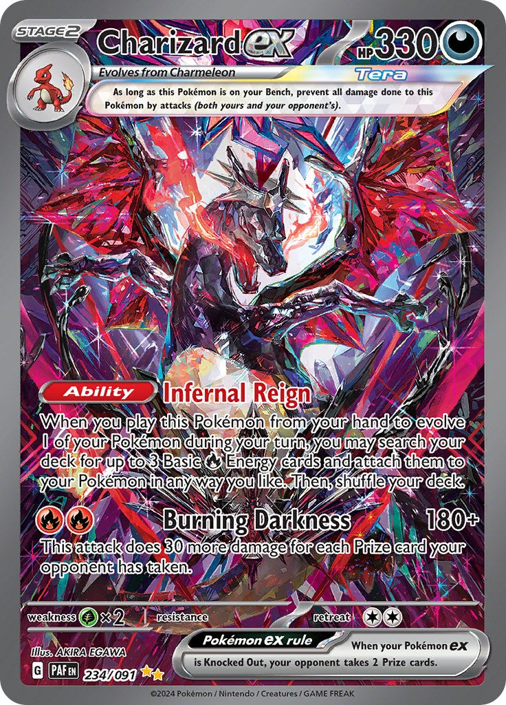 Charizard ex (234/091) [Scarlet & Violet: Paldean Fates] | Mega City Incorporated