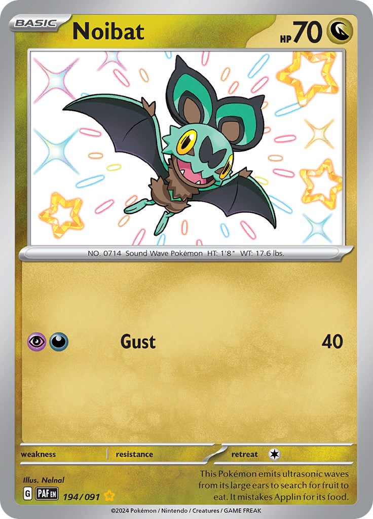 Noibat (194/091) [Scarlet & Violet: Paldean Fates] | Mega City Incorporated