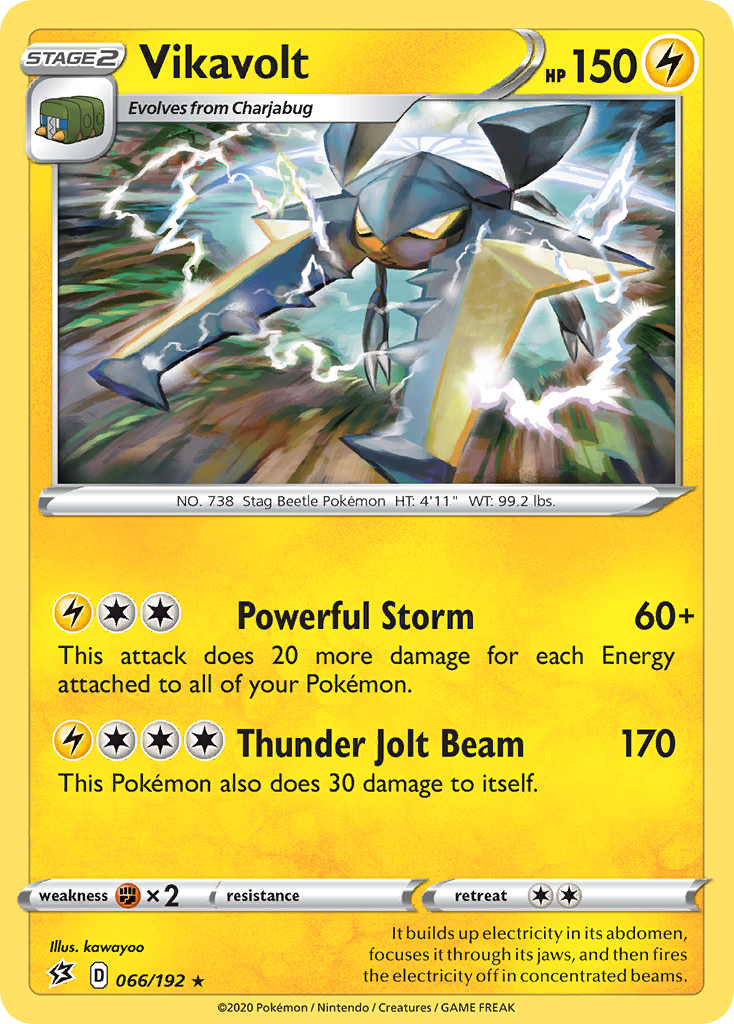 Vikavolt (066/192) [Sword & Shield: Rebel Clash] | Mega City Incorporated