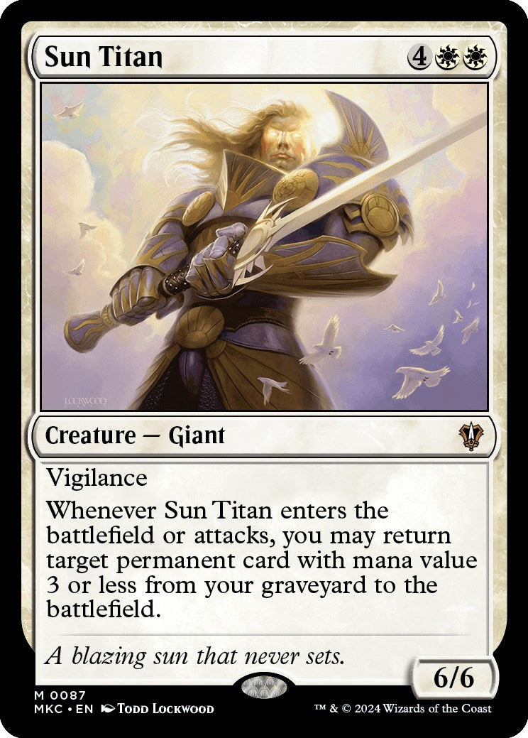 Sun Titan [Murders at Karlov Manor Commander] | Mega City Incorporated