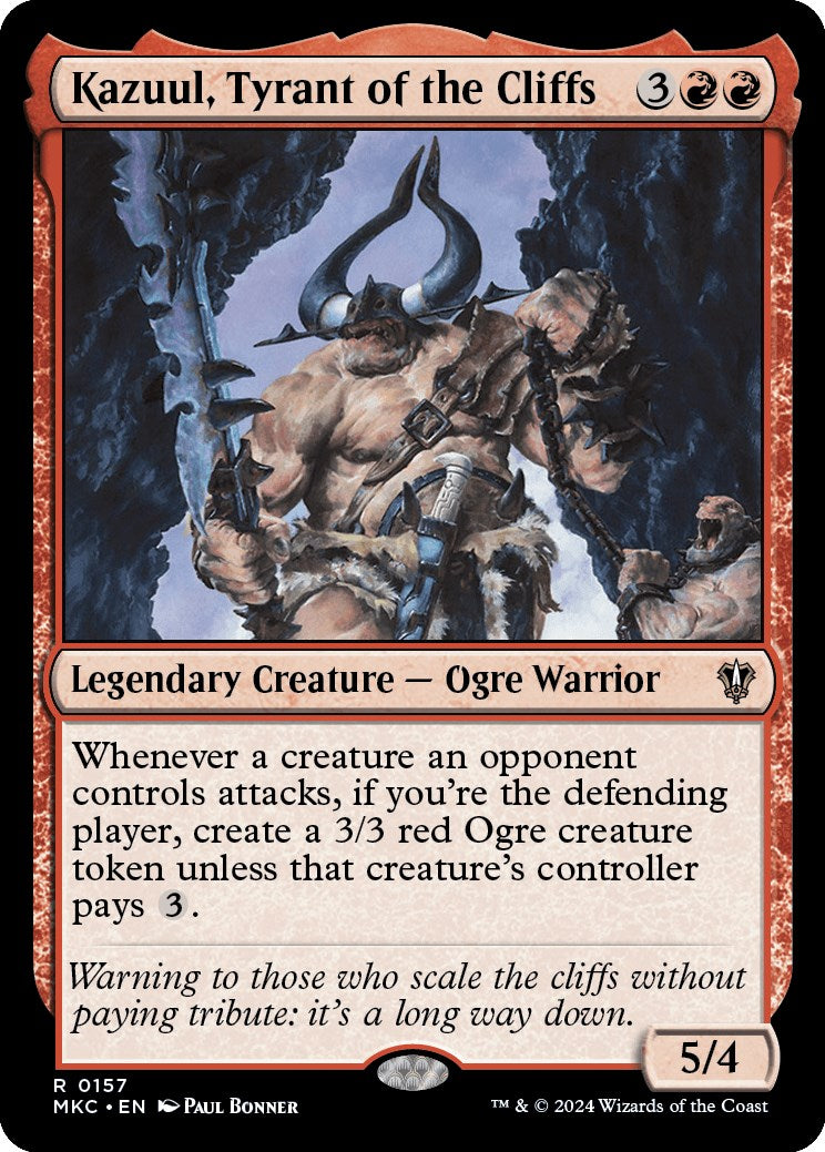 Kazuul, Tyrant of the Cliffs [Murders at Karlov Manor Commander] | Mega City Incorporated