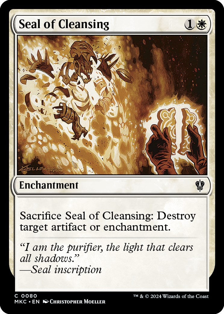 Seal of Cleansing [Murders at Karlov Manor Commander] | Mega City Incorporated