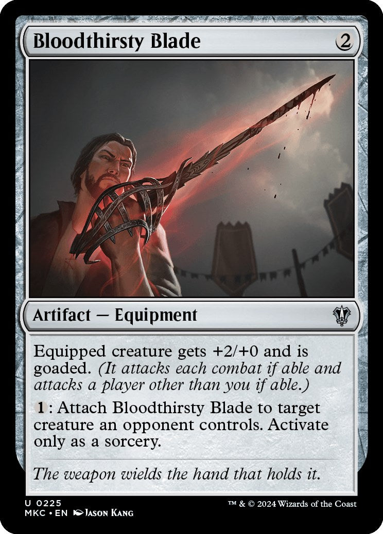 Bloodthirsty Blade [Murders at Karlov Manor Commander] | Mega City Incorporated