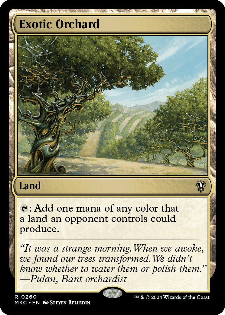 Exotic Orchard [Murders at Karlov Manor Commander] | Mega City Incorporated
