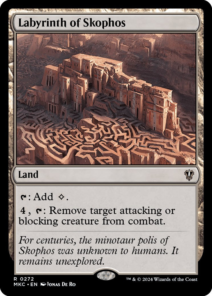 Labyrinth of Skophos [Murders at Karlov Manor Commander] | Mega City Incorporated