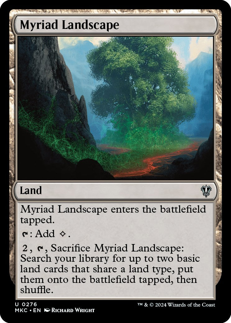 Myriad Landscape [Murders at Karlov Manor Commander] | Mega City Incorporated