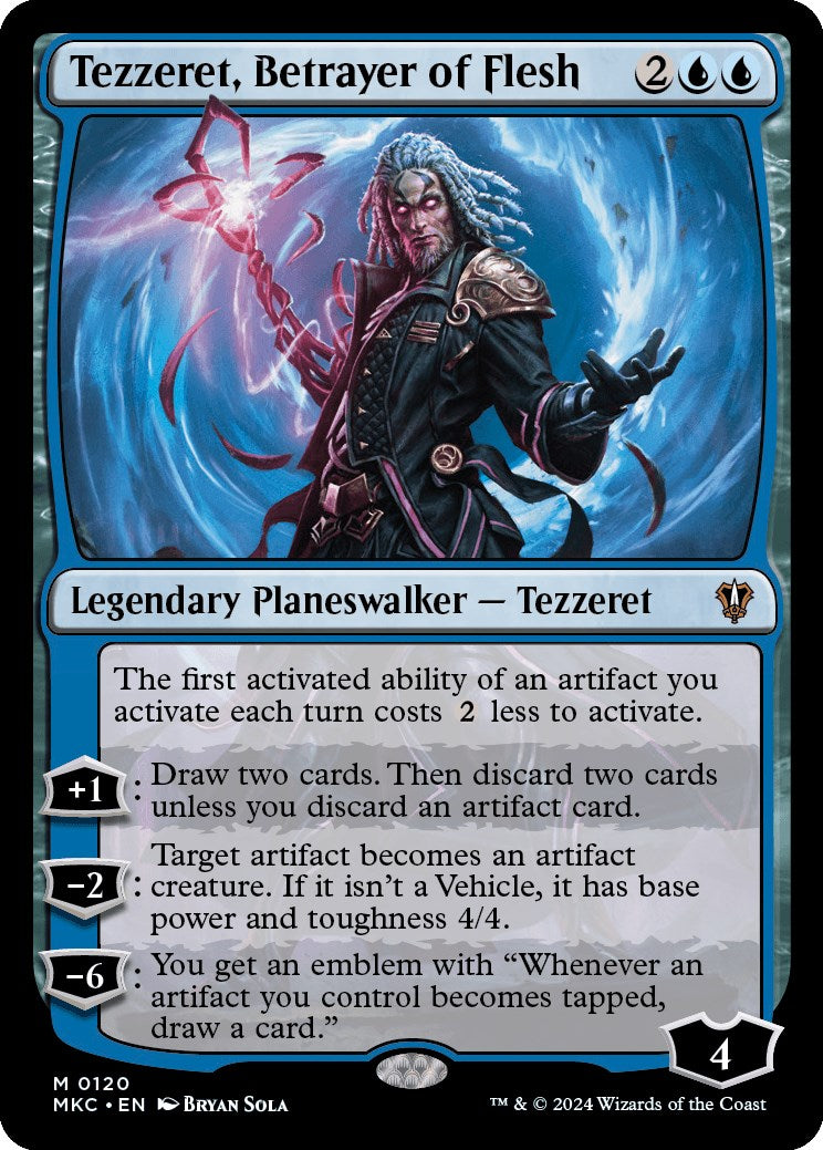 Tezzeret, Betrayer of Flesh [Murders at Karlov Manor Commander] | Mega City Incorporated