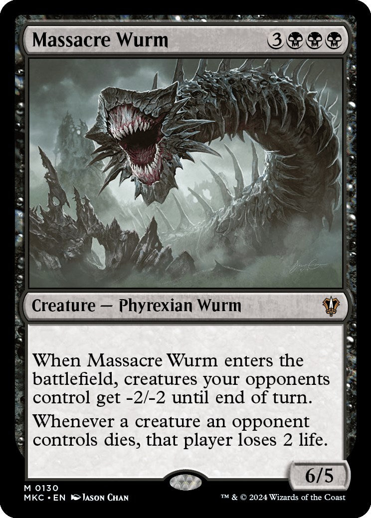 Massacre Wurm [Murders at Karlov Manor Commander] | Mega City Incorporated