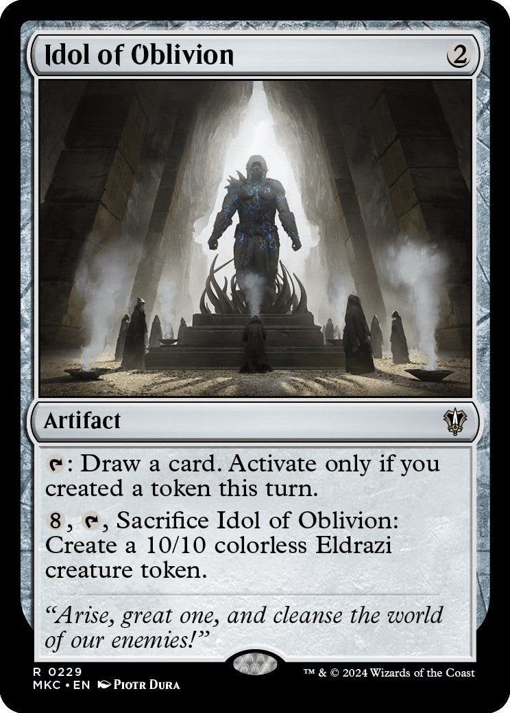 Idol of Oblivion [Murders at Karlov Manor Commander] | Mega City Incorporated