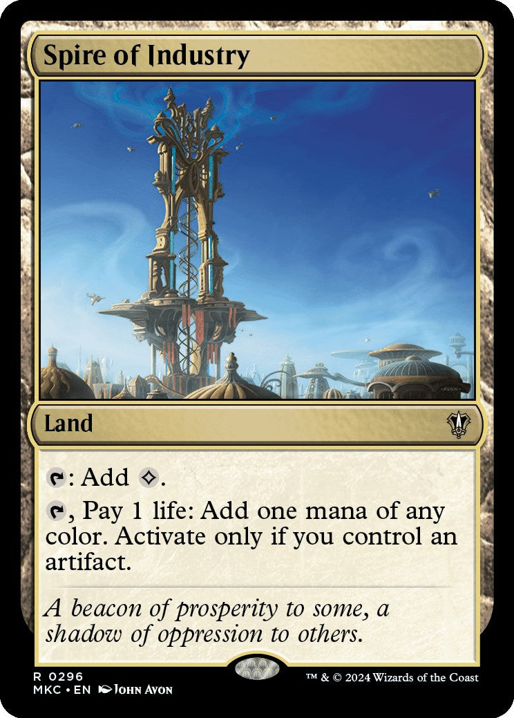 Spire of Industry [Murders at Karlov Manor Commander] | Mega City Incorporated