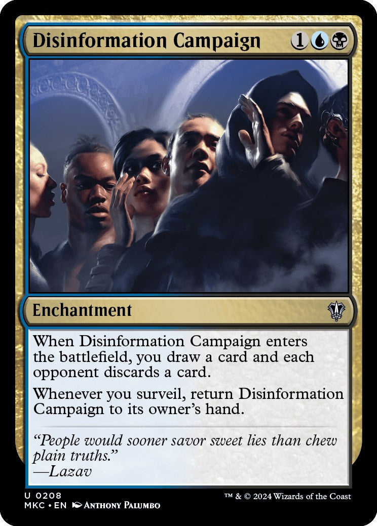 Disinformation Campaign [Murders at Karlov Manor Commander] | Mega City Incorporated