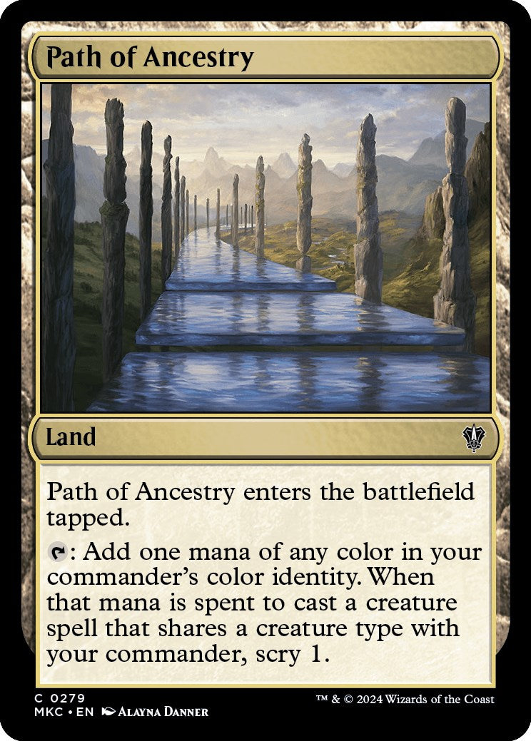 Path of Ancestry [Murders at Karlov Manor Commander] | Mega City Incorporated