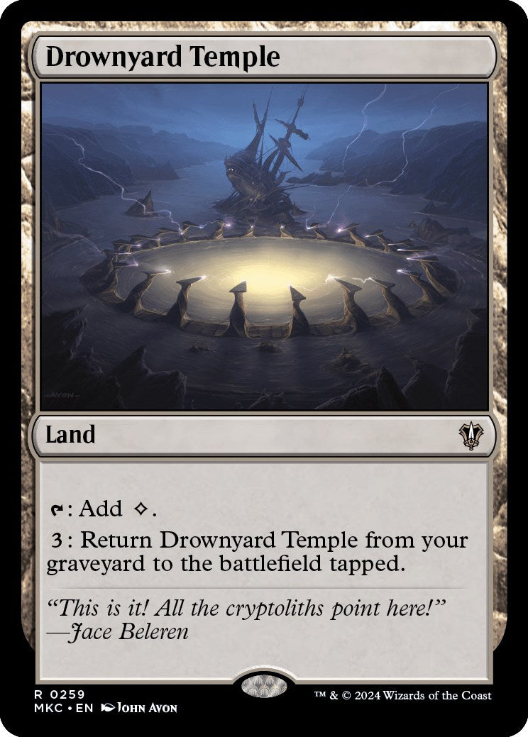 Drownyard Temple [Murders at Karlov Manor Commander] | Mega City Incorporated