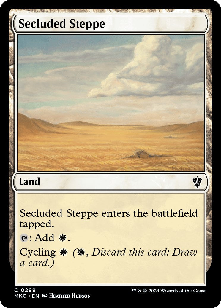 Secluded Steppe [Murders at Karlov Manor Commander] | Mega City Incorporated