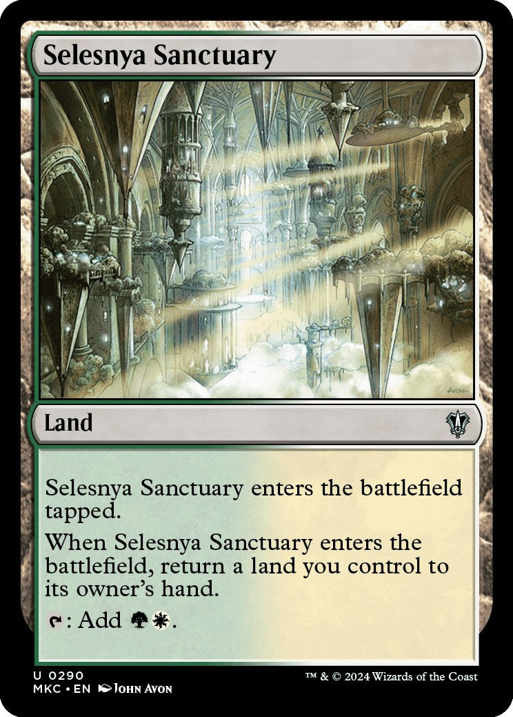 Selesnya Sanctuary [Murders at Karlov Manor Commander] | Mega City Incorporated