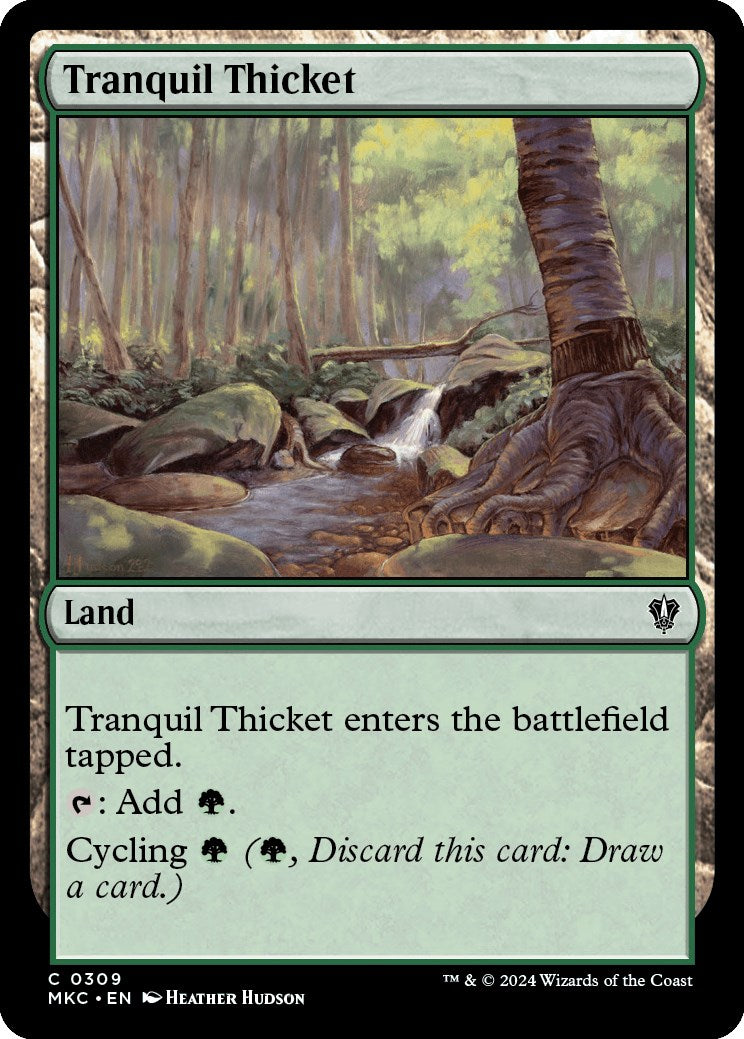 Tranquil Thicket [Murders at Karlov Manor Commander] | Mega City Incorporated