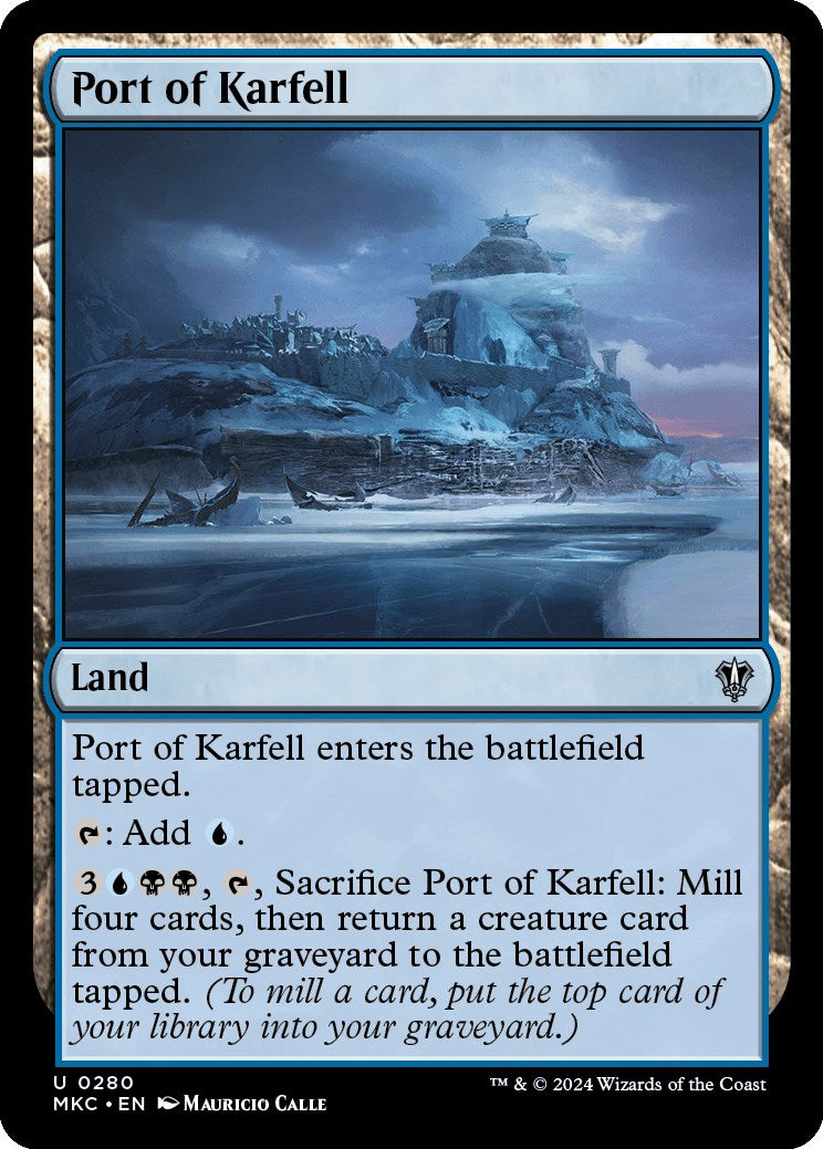 Port of Karfell [Murders at Karlov Manor Commander] | Mega City Incorporated