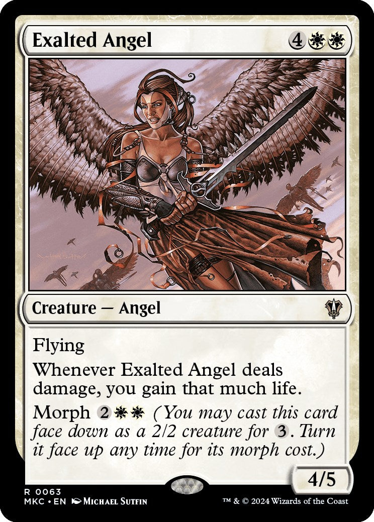 Exalted Angel [Murders at Karlov Manor Commander] | Mega City Incorporated