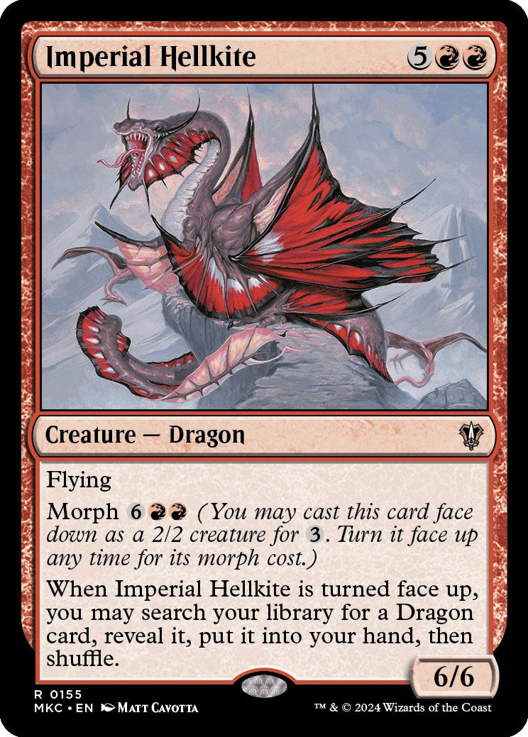 Imperial Hellkite [Murders at Karlov Manor Commander] | Mega City Incorporated