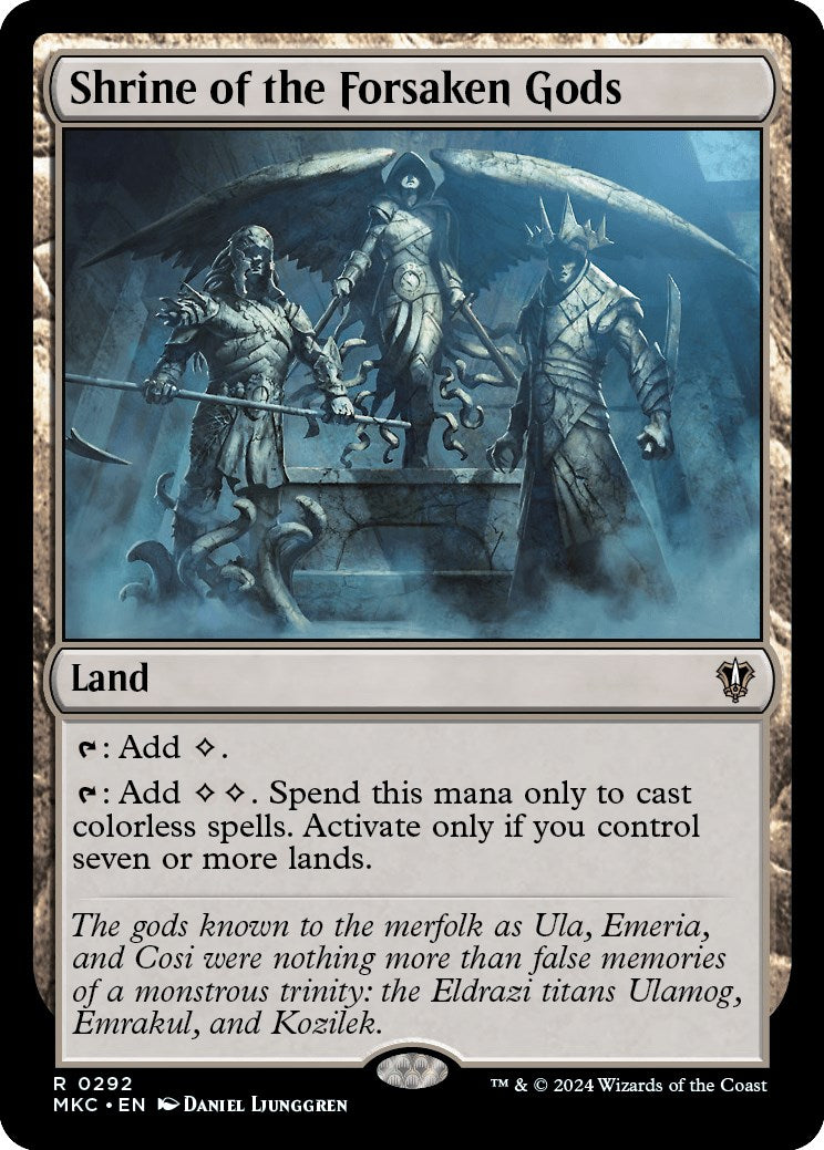 Shrine of the Forsaken Gods [Murders at Karlov Manor Commander] | Mega City Incorporated