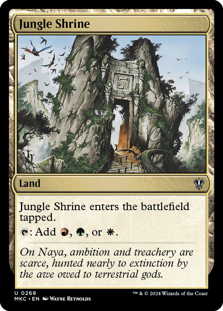 Jungle Shrine [Murders at Karlov Manor Commander] | Mega City Incorporated