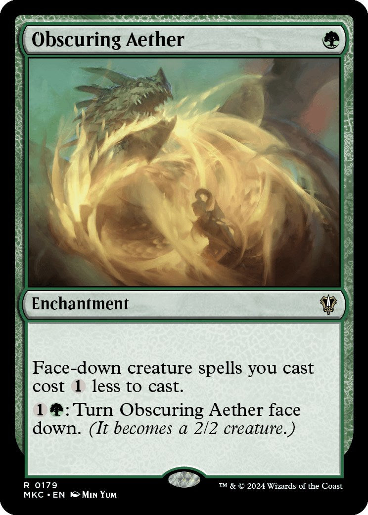 Obscuring Aether [Murders at Karlov Manor Commander] | Mega City Incorporated
