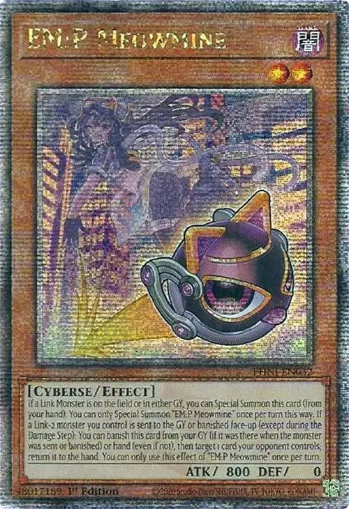 EM:P Meowmine [PHNI-EN032] Quarter Century Secret Rare | Mega City Incorporated