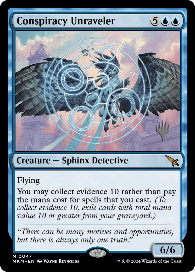 Conspiracy Unraveler (Promo Pack) [Murders at Karlov Manor Promos] | Mega City Incorporated