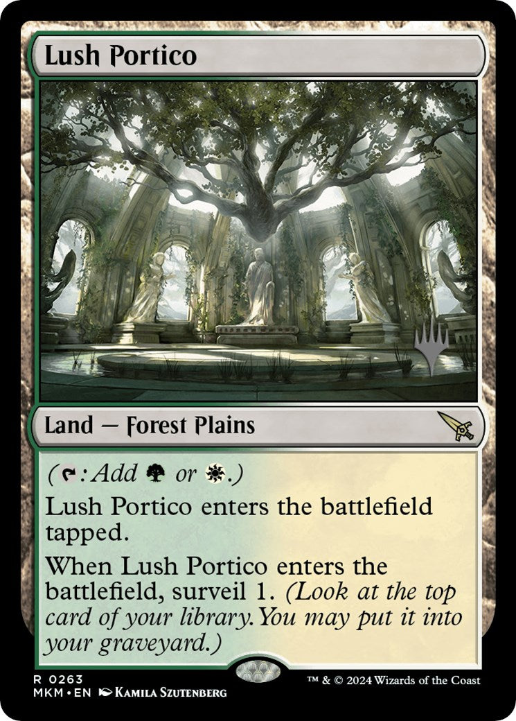 Lush Portico (Promo Pack) [Murders at Karlov Manor Promos] | Mega City Incorporated