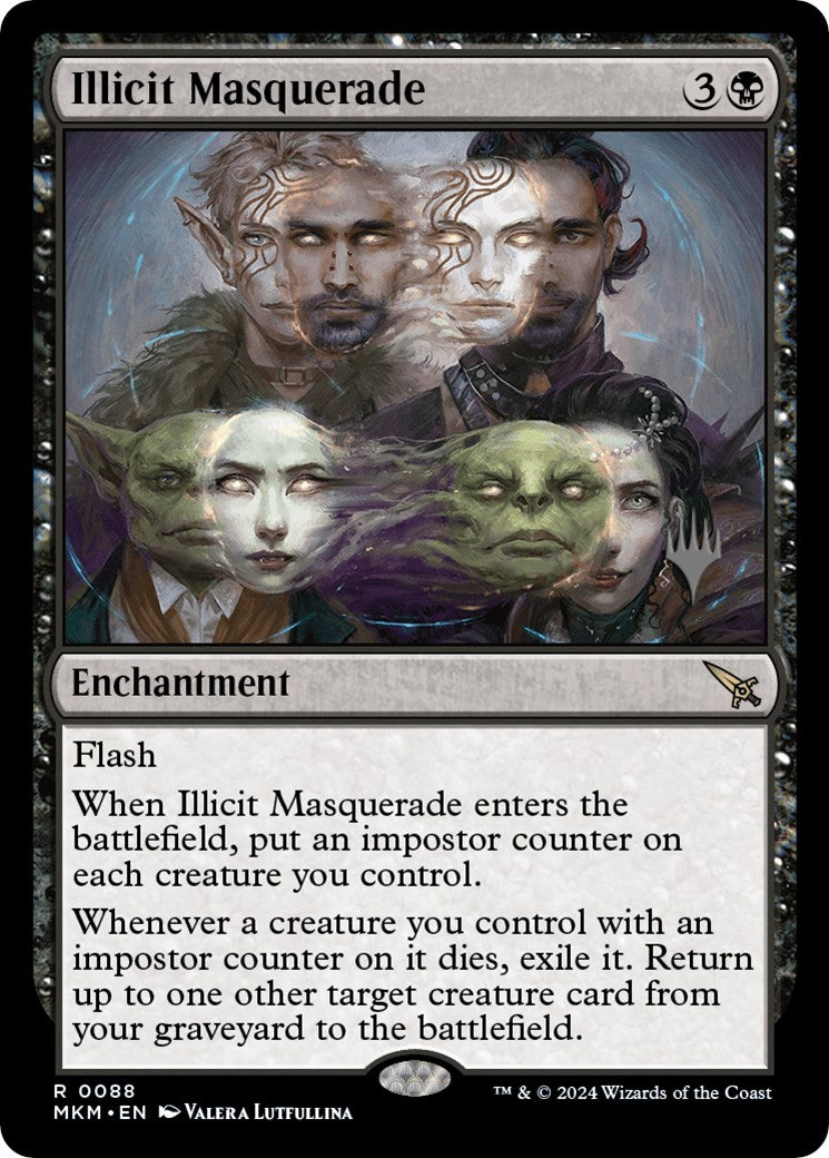 Illicit Masquerade (Promo Pack) [Murders at Karlov Manor Promos] | Mega City Incorporated