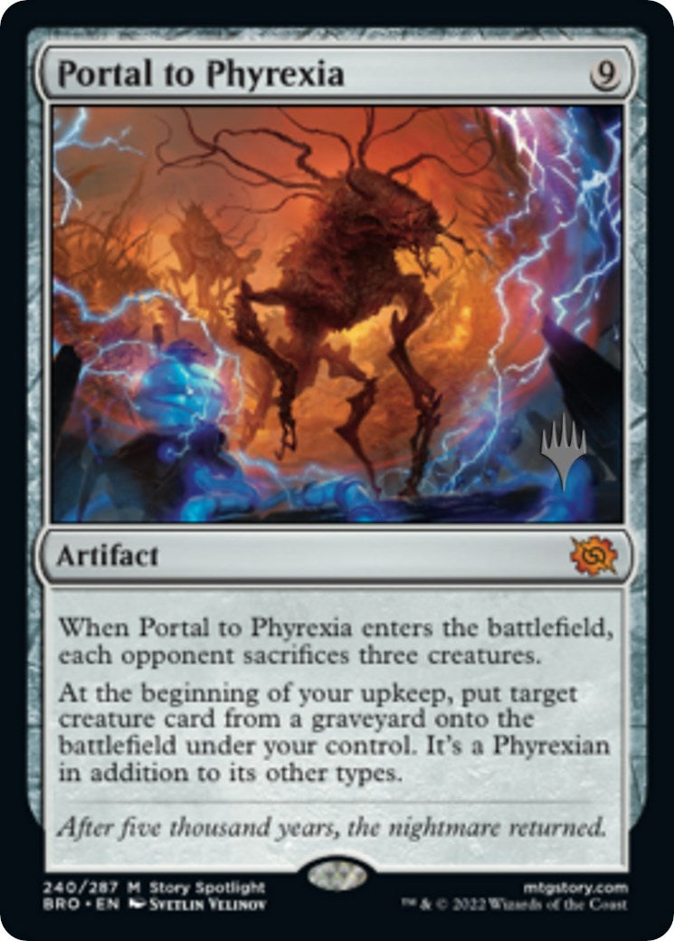 Portal to Phyrexia (Promo Pack) [The Brothers' War Promos] | Mega City Incorporated