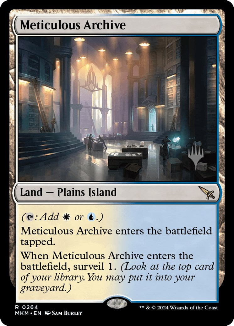 Meticulous Archive (Promo Pack) [Murders at Karlov Manor Promos] | Mega City Incorporated