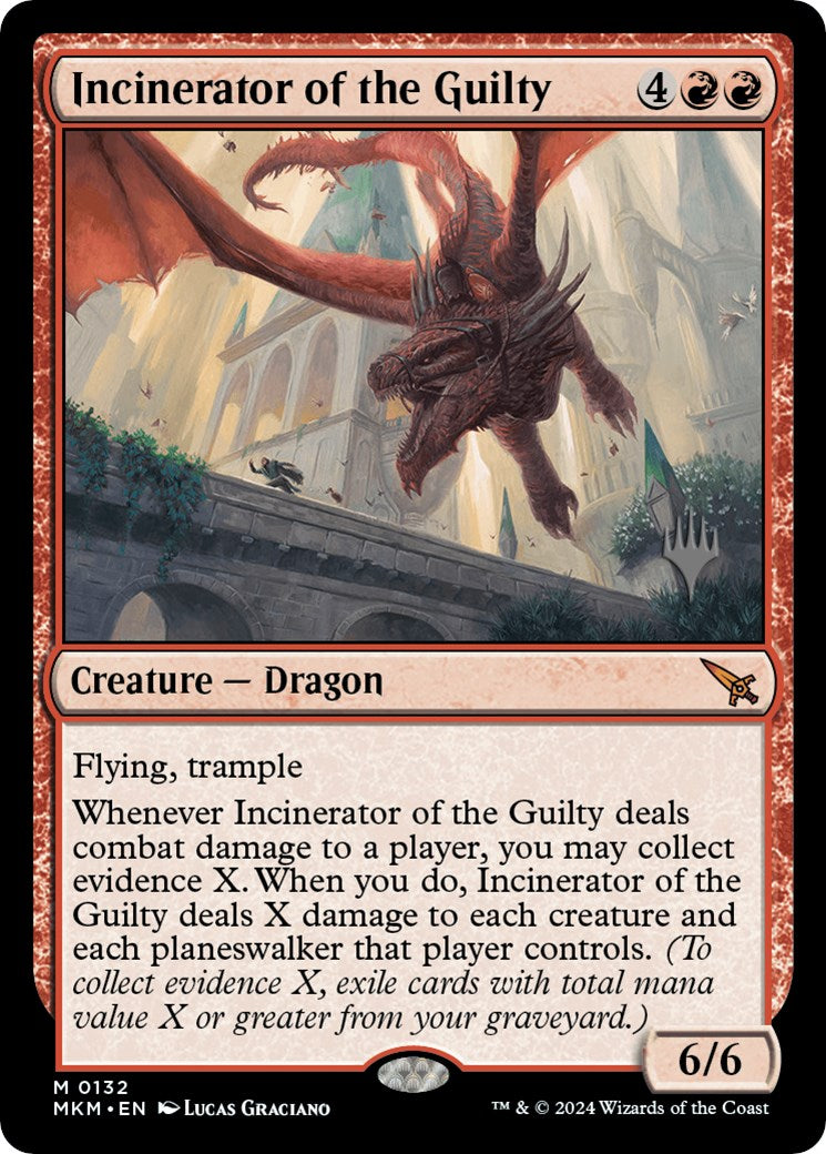 Incinerator of the Guilty (Promo Pack) [Murders at Karlov Manor Promos] | Mega City Incorporated